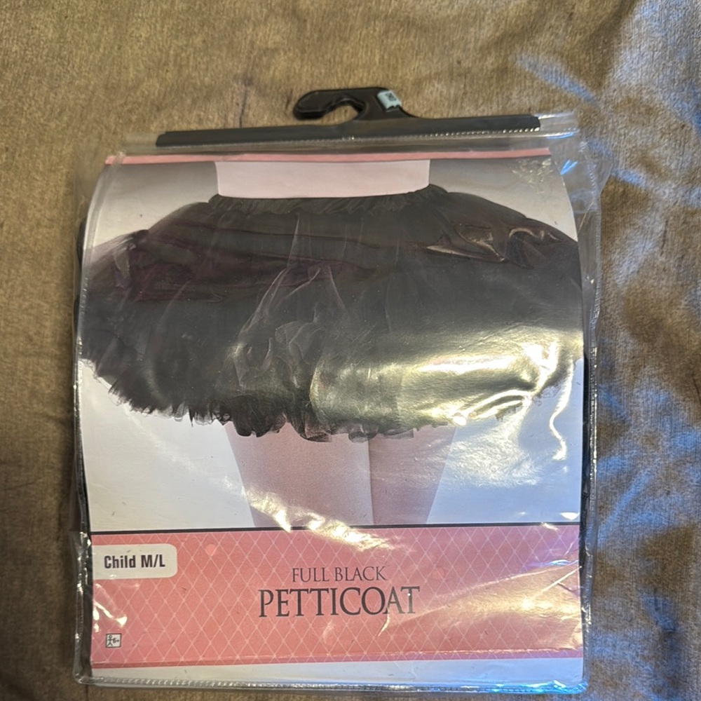 NWT Full Black Petticoat
